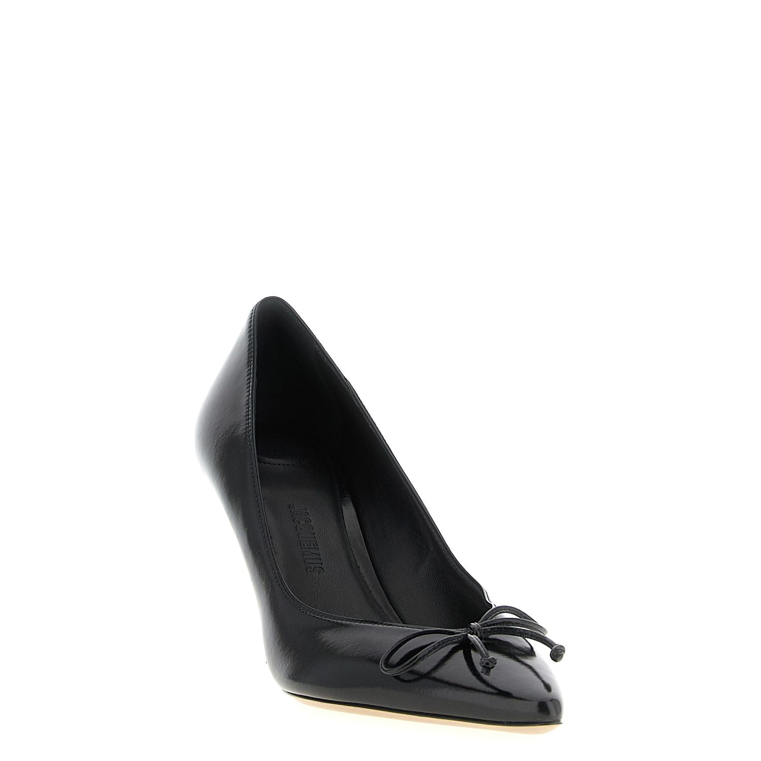 Jacquemus Black Cowhide High Heel Pumps