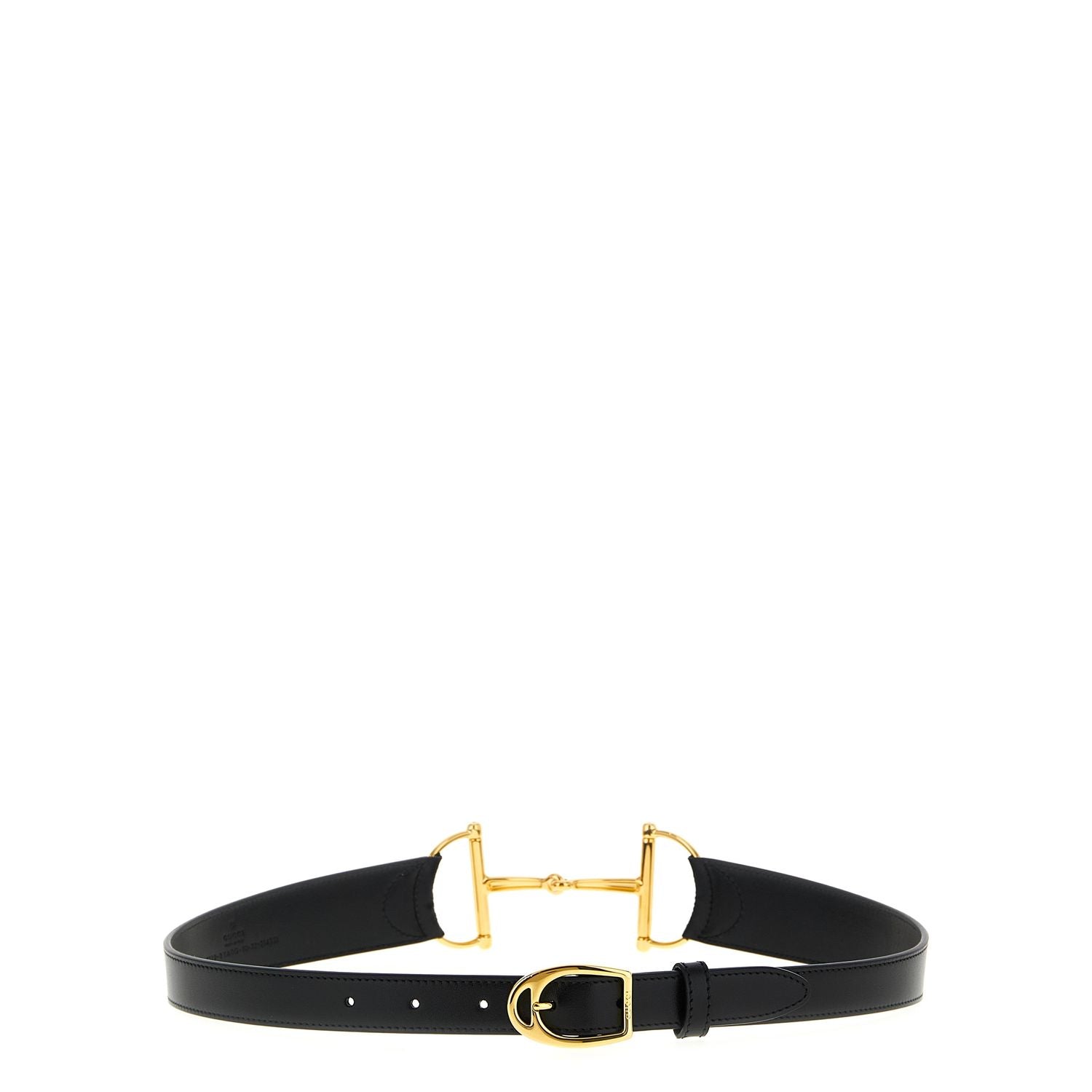 Gucci Black Calfskin Regular Belt