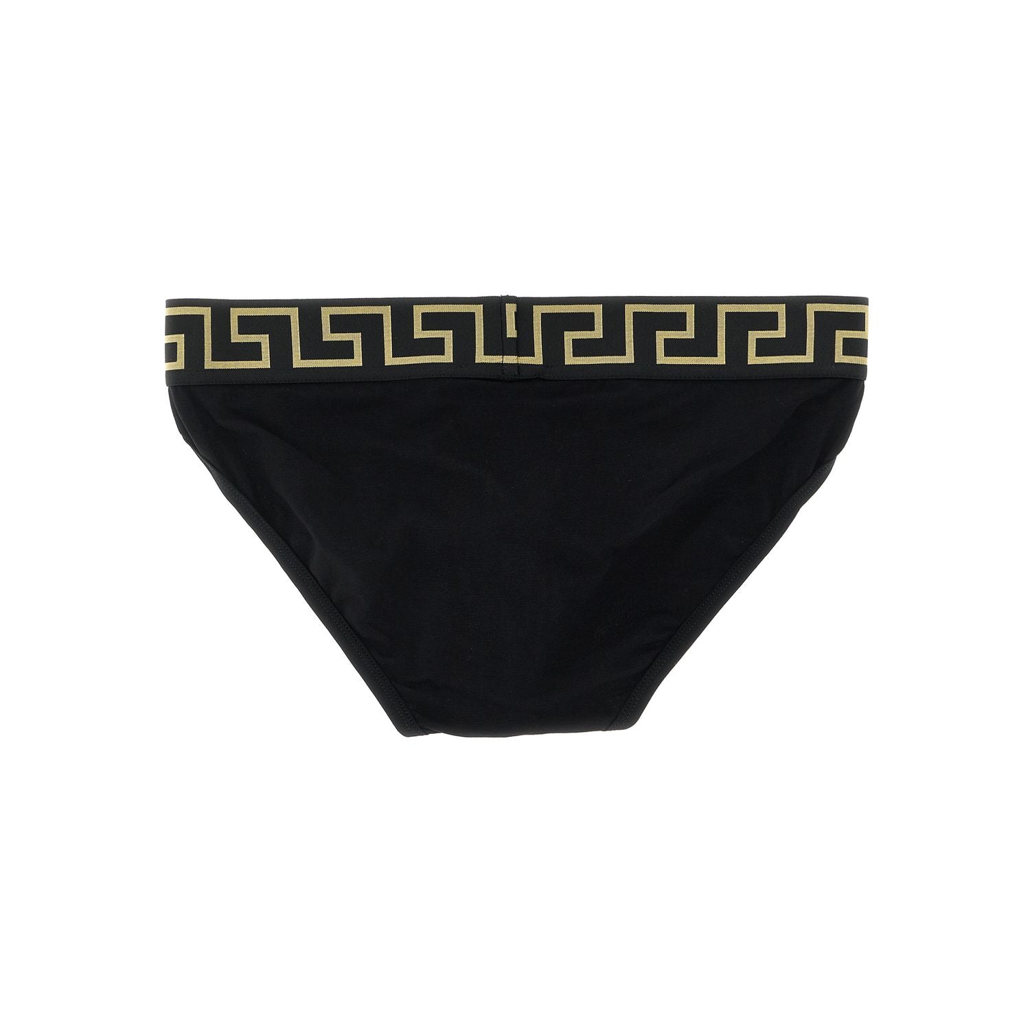 Versace Black Cotton Briefs