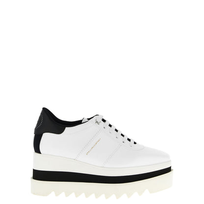 Stella McCartney White Polyethylene Wedge Sandals