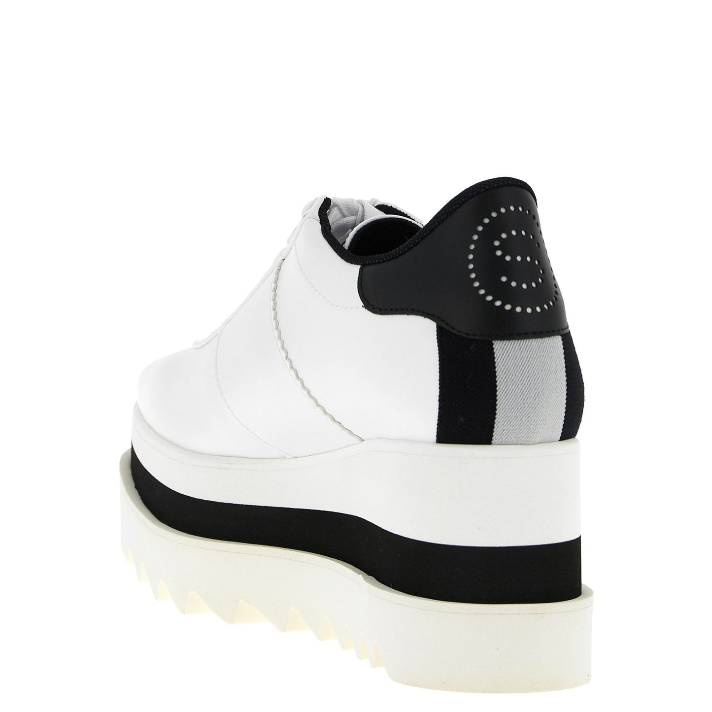 Stella McCartney White Polyethylene Wedge Sandals