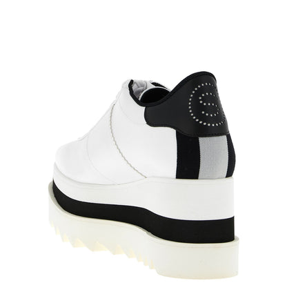 Stella McCartney White Polyethylene Wedge Sandals