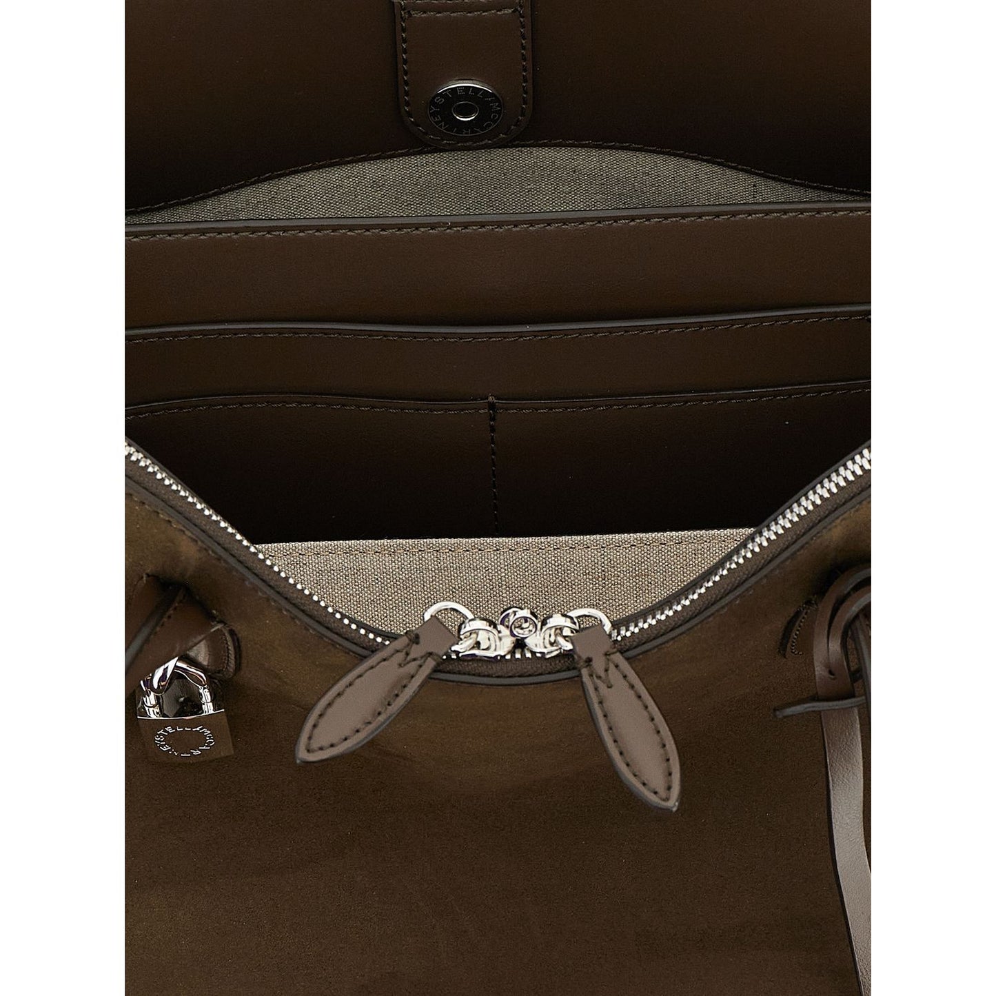 Stella McCartney Brown Hemp Shoulder Bag