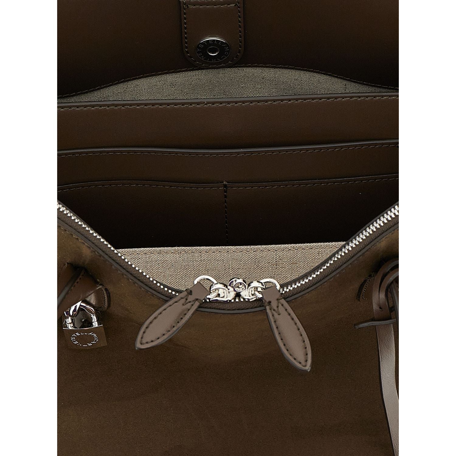 Stella McCartney Brown Hemp Shoulder Bag