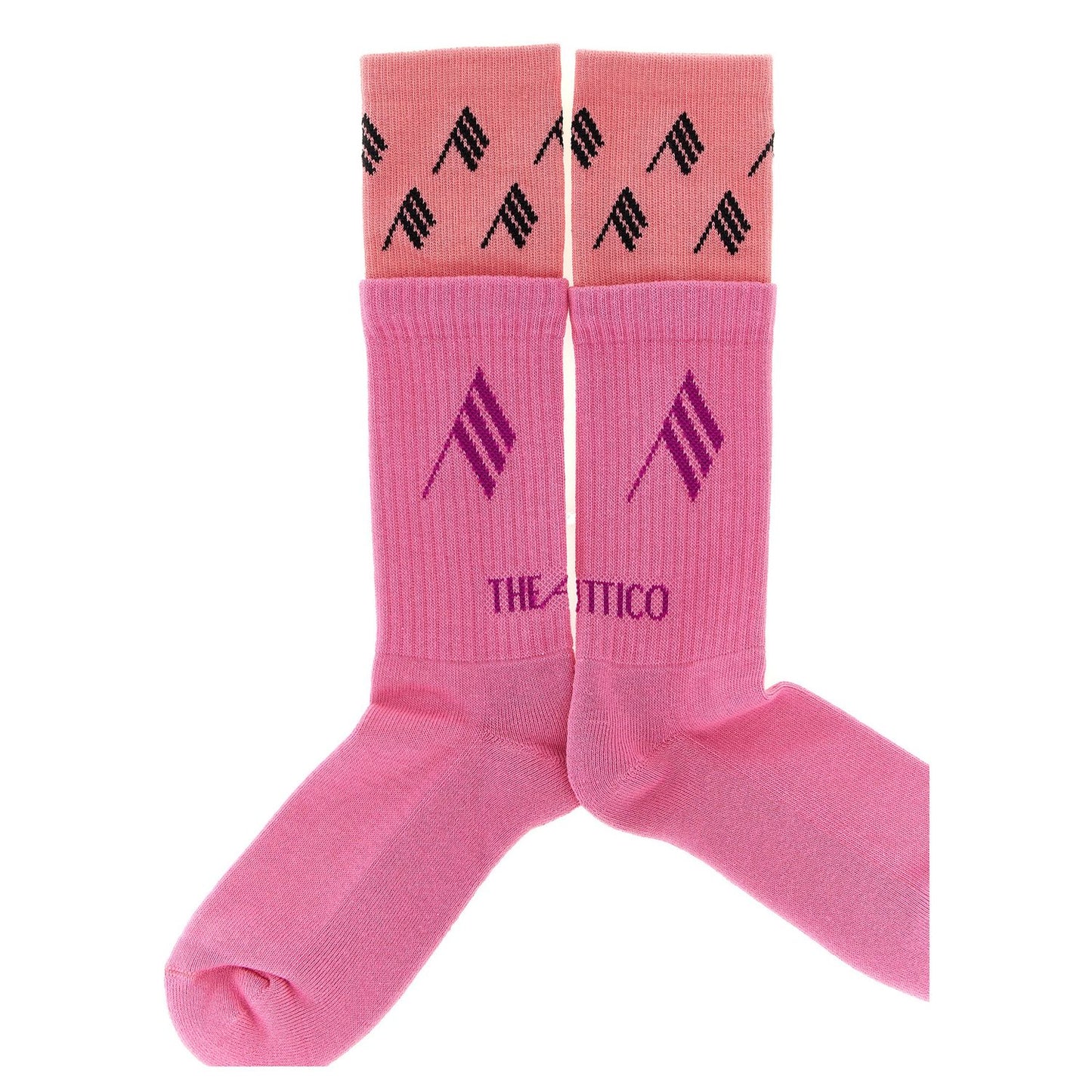 The Attico Multicolor Cotton Socks