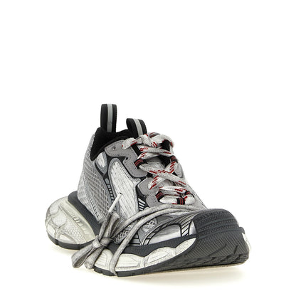 Balenciaga Gray Polyethylene Athletic Sneakers