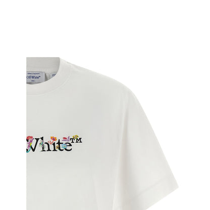 Off-White White Cotton T-Shirt