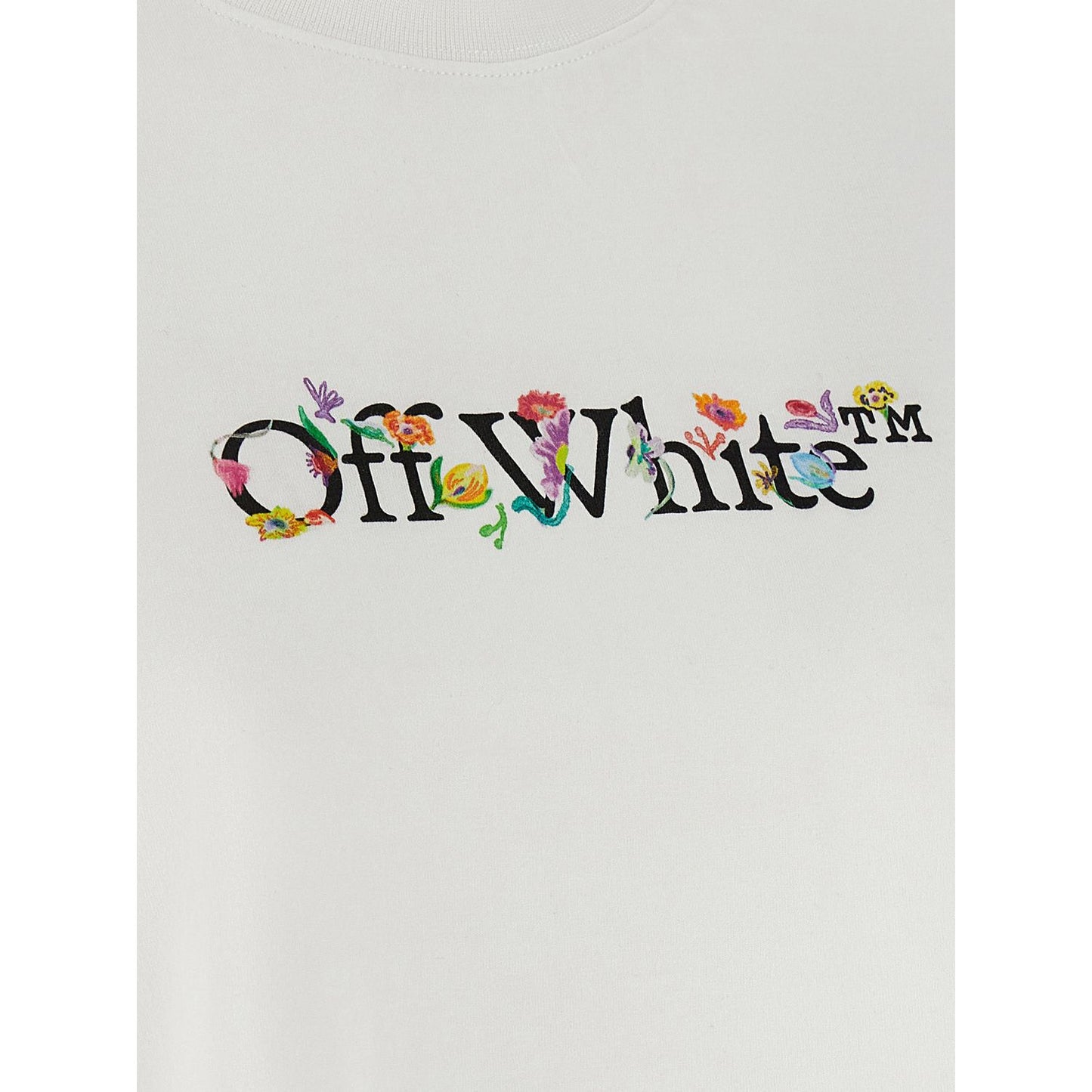 Off-White White Cotton T-Shirt