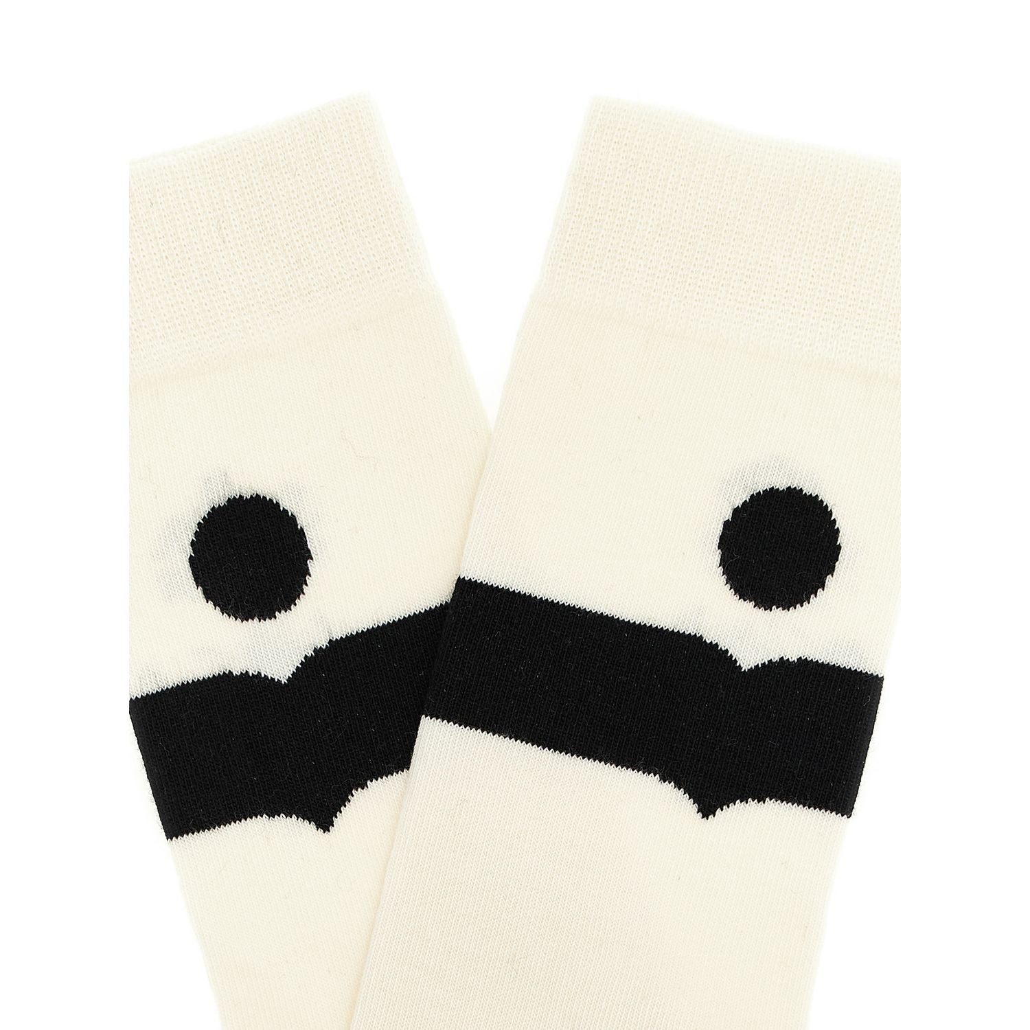 Isabel Marant Beige Cotton Socks