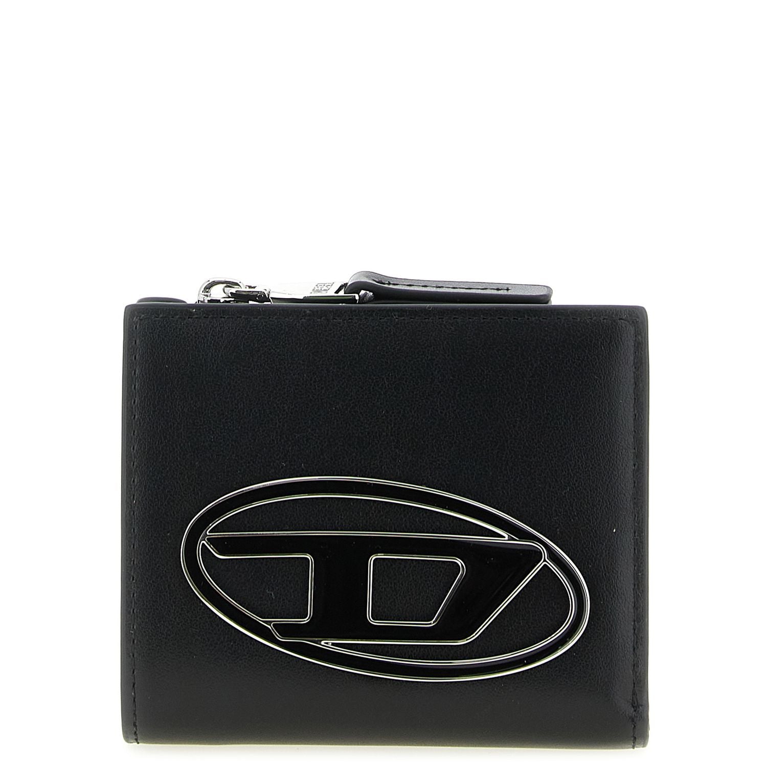 Diesel Black Leather Cardholder