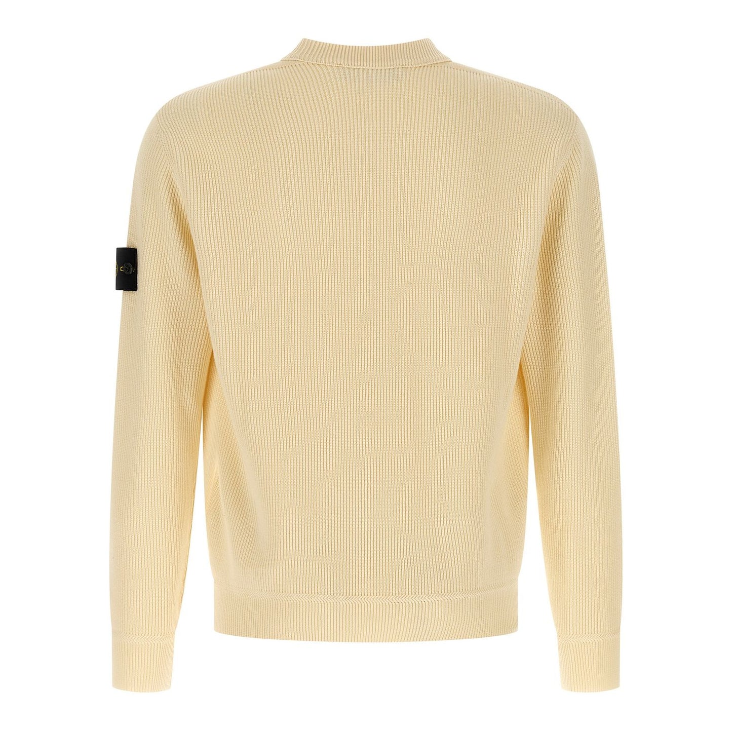 Stone Island Beige Cotton Cardigan