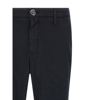 Jacob Cohen Blue Cotton Chino Pants