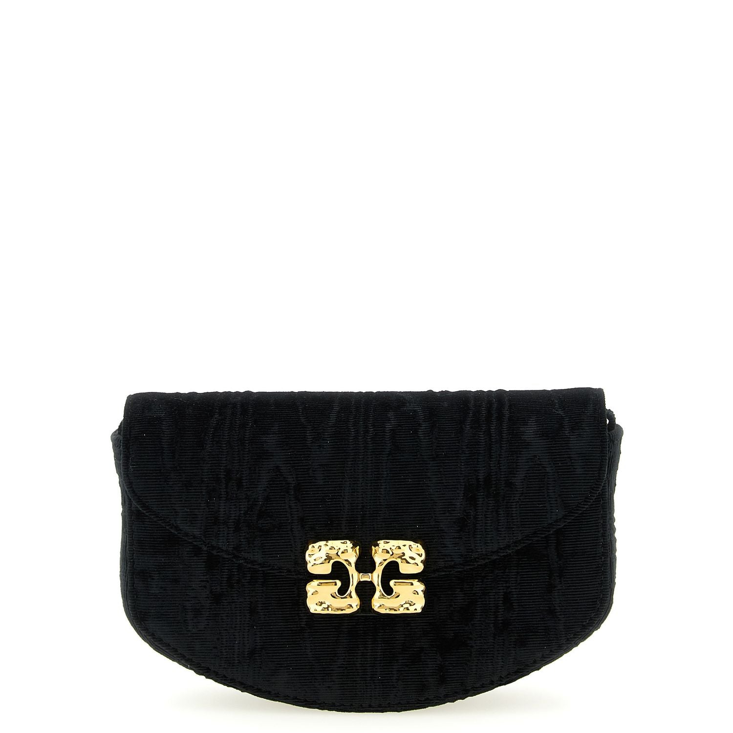 Ganni Black Polyester Cardholder