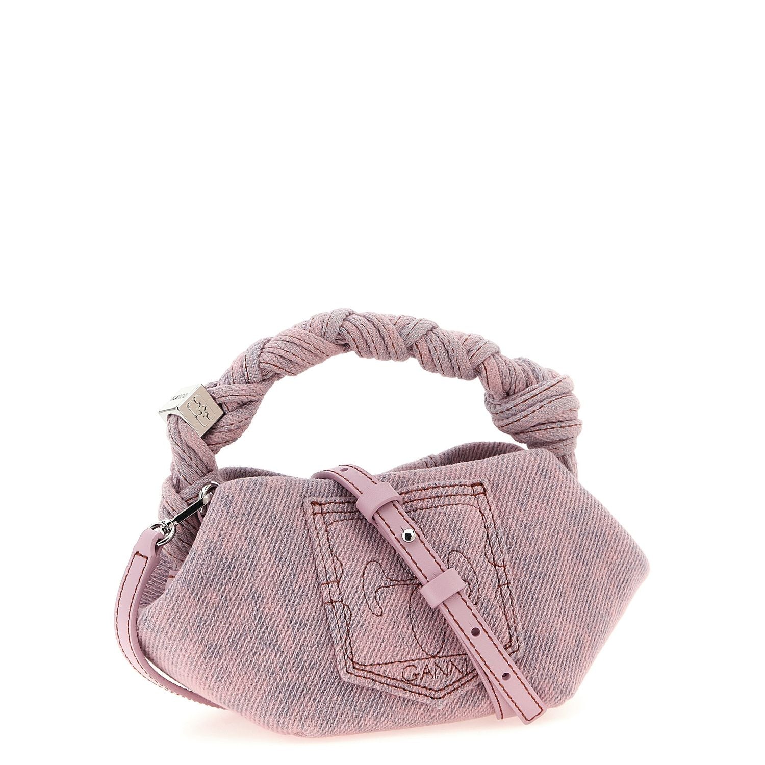 Ganni Multicolor Organic Cotton Handbag