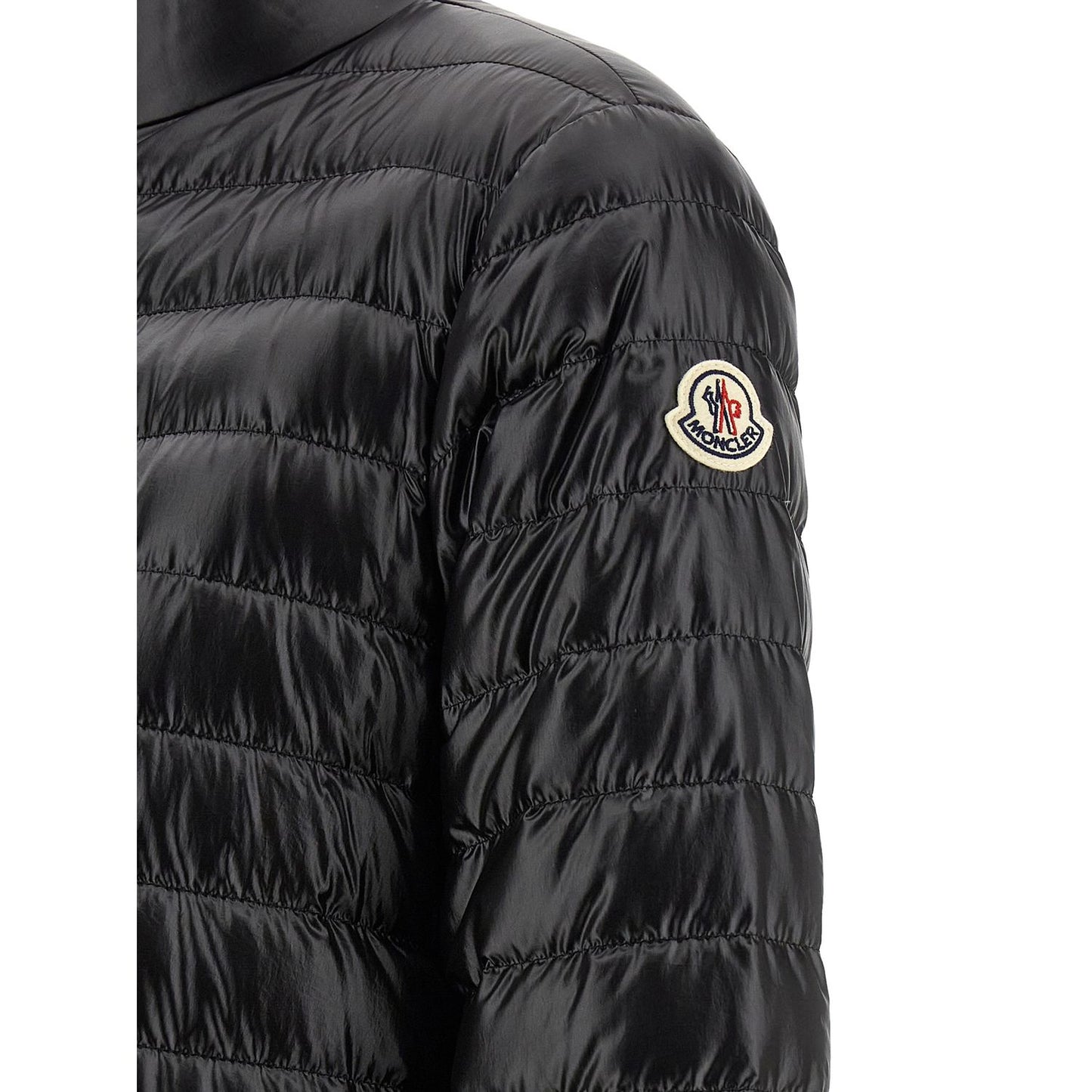 Moncler Black Polyamide Full-Length Jacket