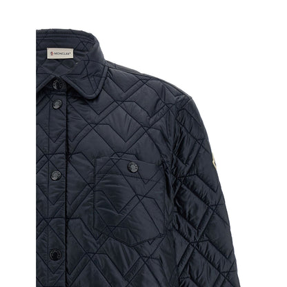 Moncler Blue Polyamide Shell Jacket