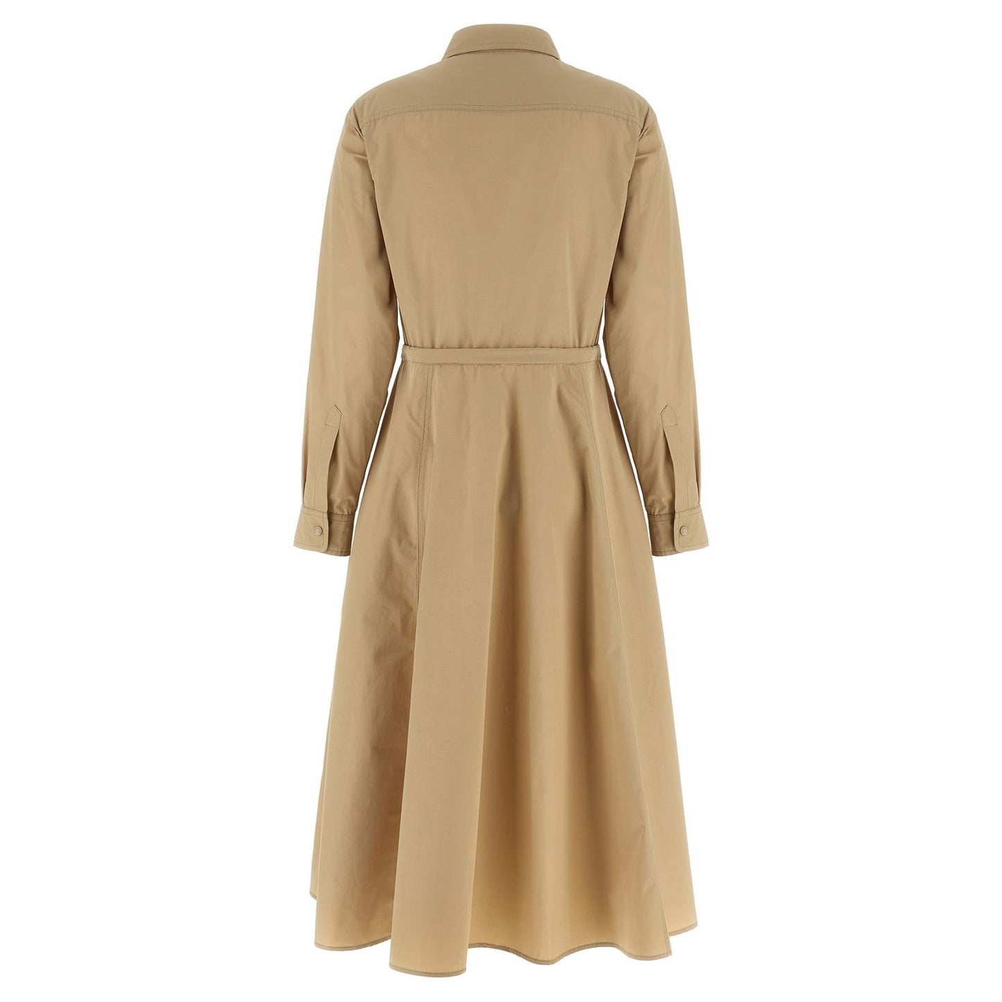 Moncler Beige Polyester Long Dress