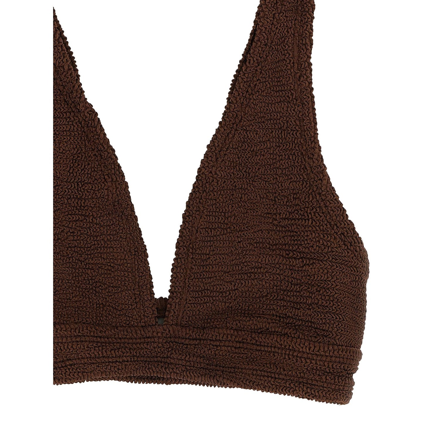 Hunza G Brown Polyamide Bikini