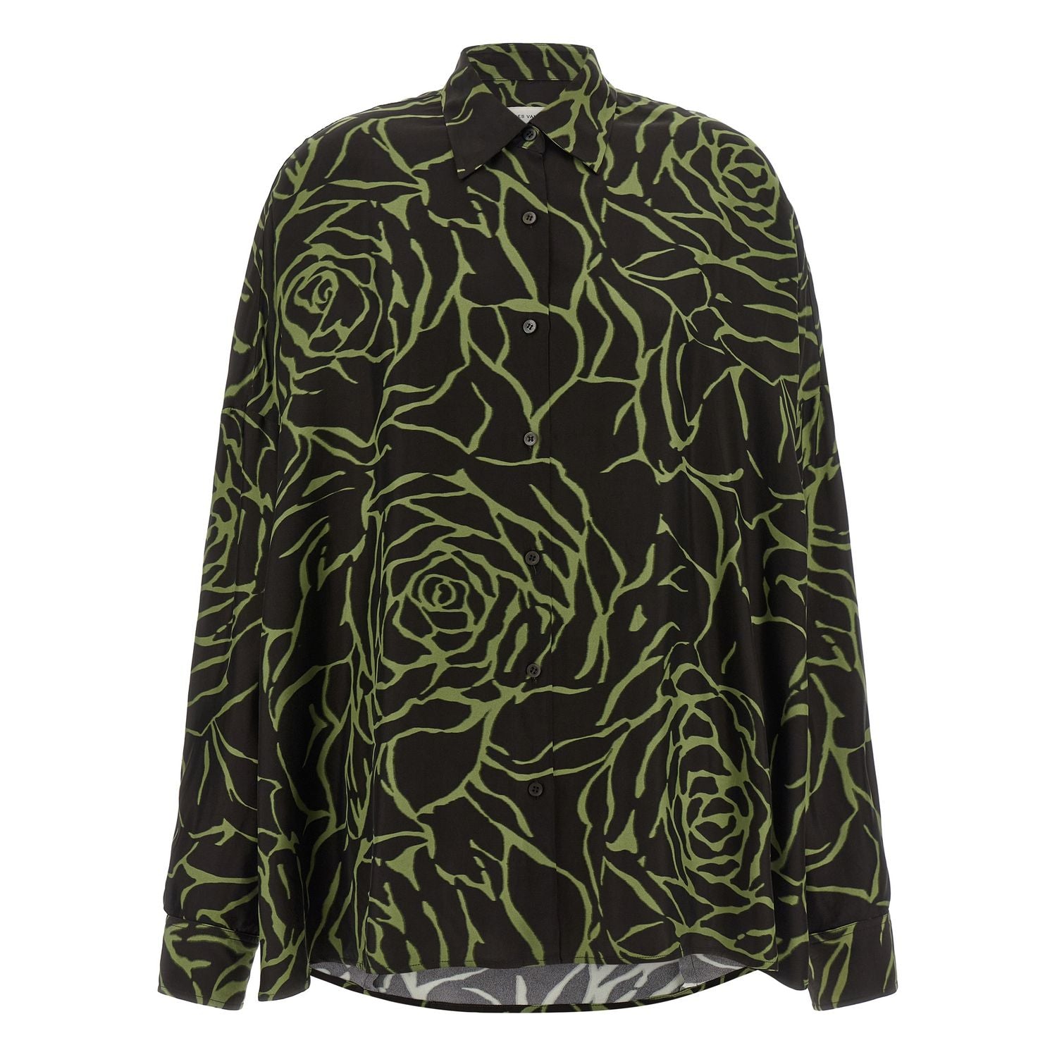Dries Van Noten Black Viscose Blouse