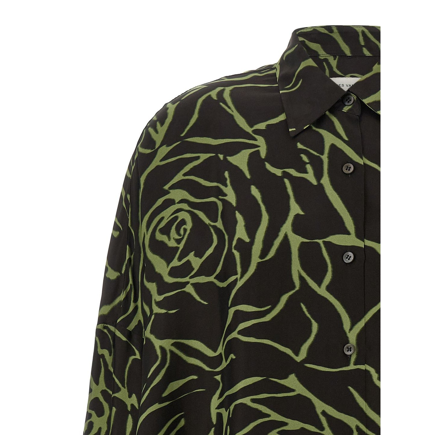 Dries Van Noten Black Viscose Blouse