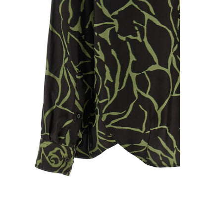 Dries Van Noten Black Viscose Blouse