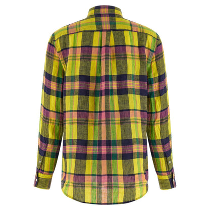 Polo Ralph Lauren Multicolor Linen Blouse
