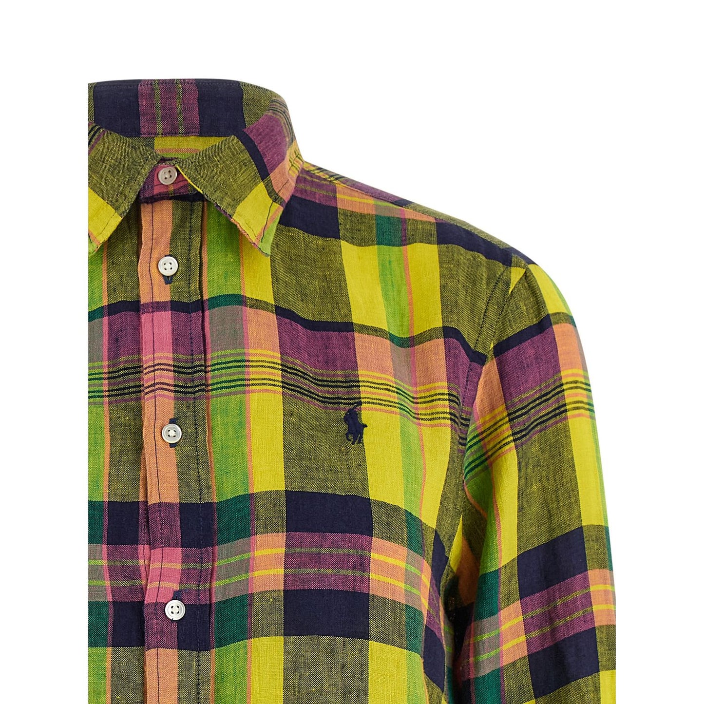 Polo Ralph Lauren Multicolor Linen Blouse