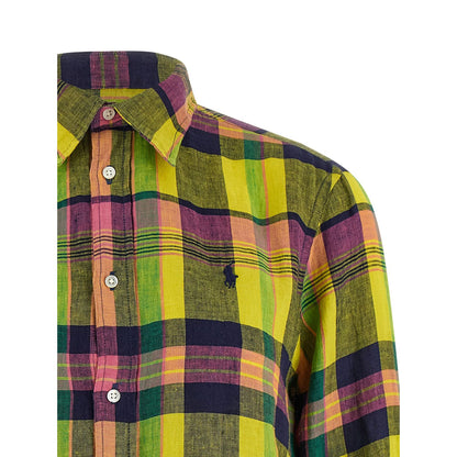 Polo Ralph Lauren Multicolor Linen Blouse