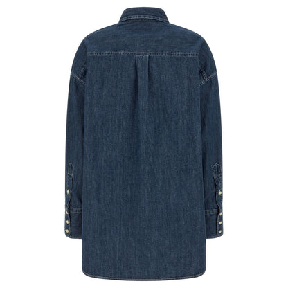 Polo Ralph Lauren Blue Cotton Blouse