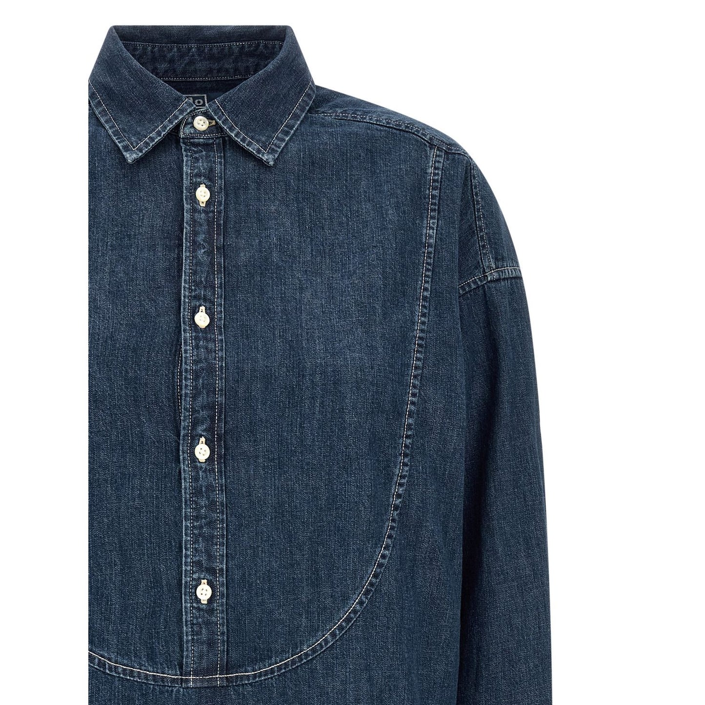Polo Ralph Lauren Blue Cotton Blouse