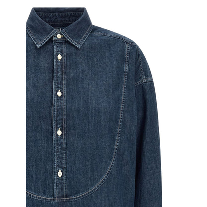 Polo Ralph Lauren Blue Cotton Blouse