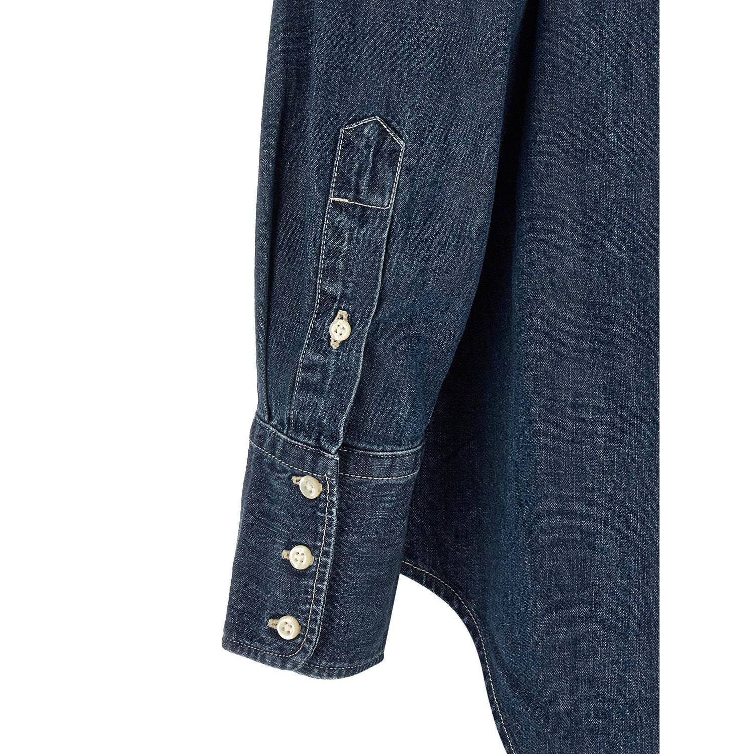 Polo Ralph Lauren Blue Cotton Blouse