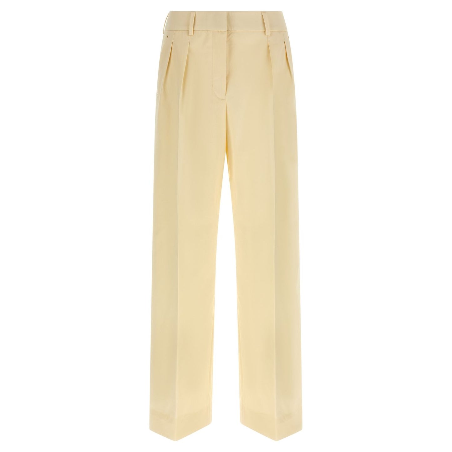 Moncler Beige Cotton Dress Pants
