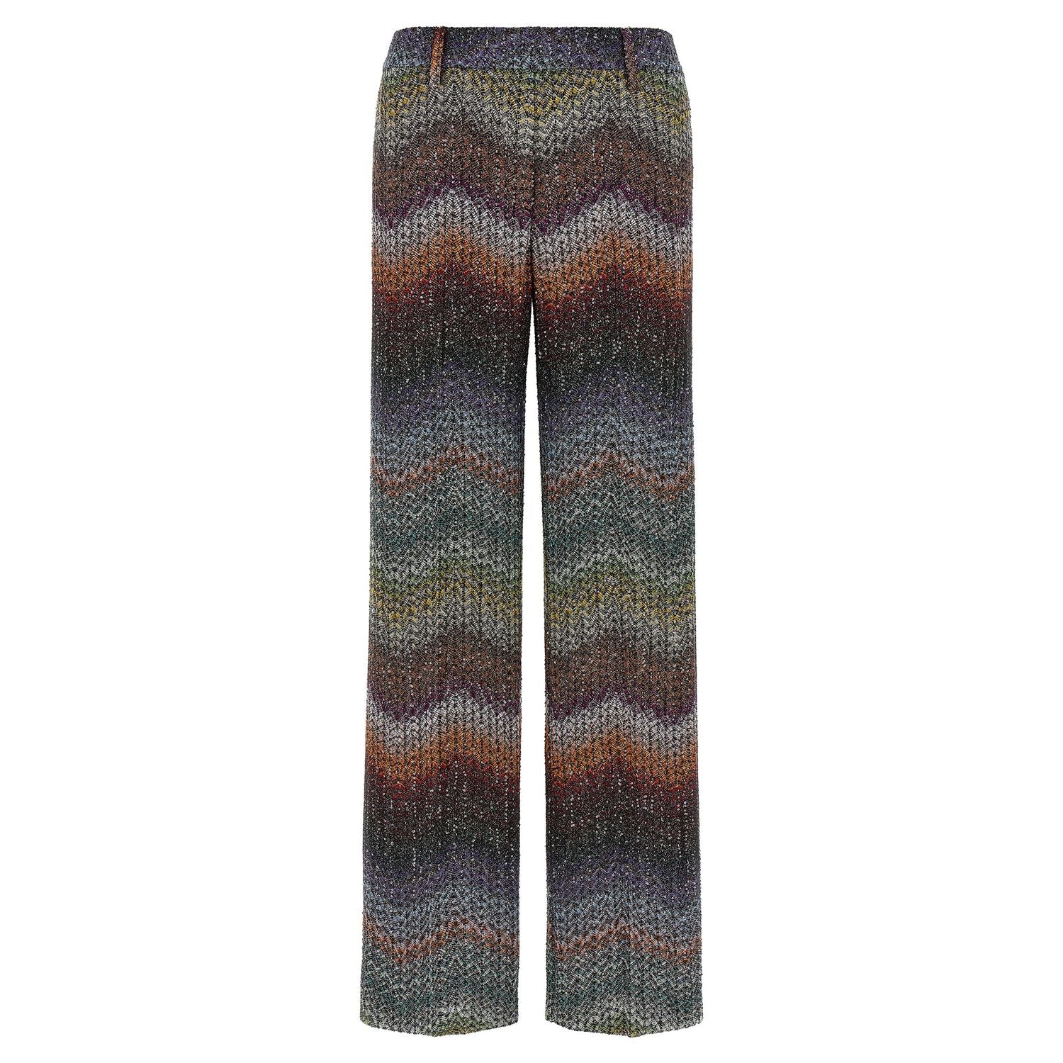 Missoni Multicolor Viscose Casual Pants