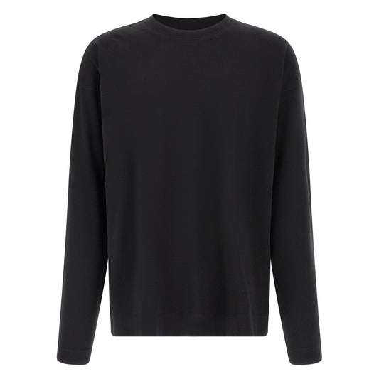 Dries Van Noten Black Cotton T-Shirt