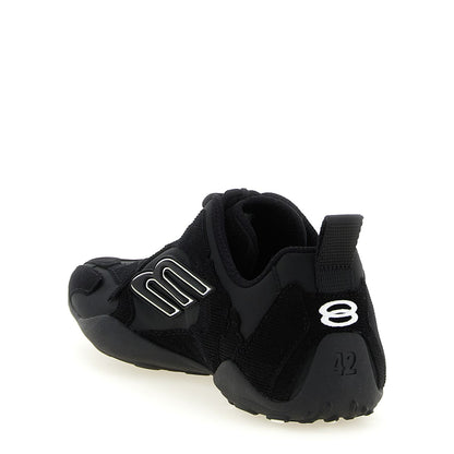 Balenciaga Black Polyester Athletic Sneakers