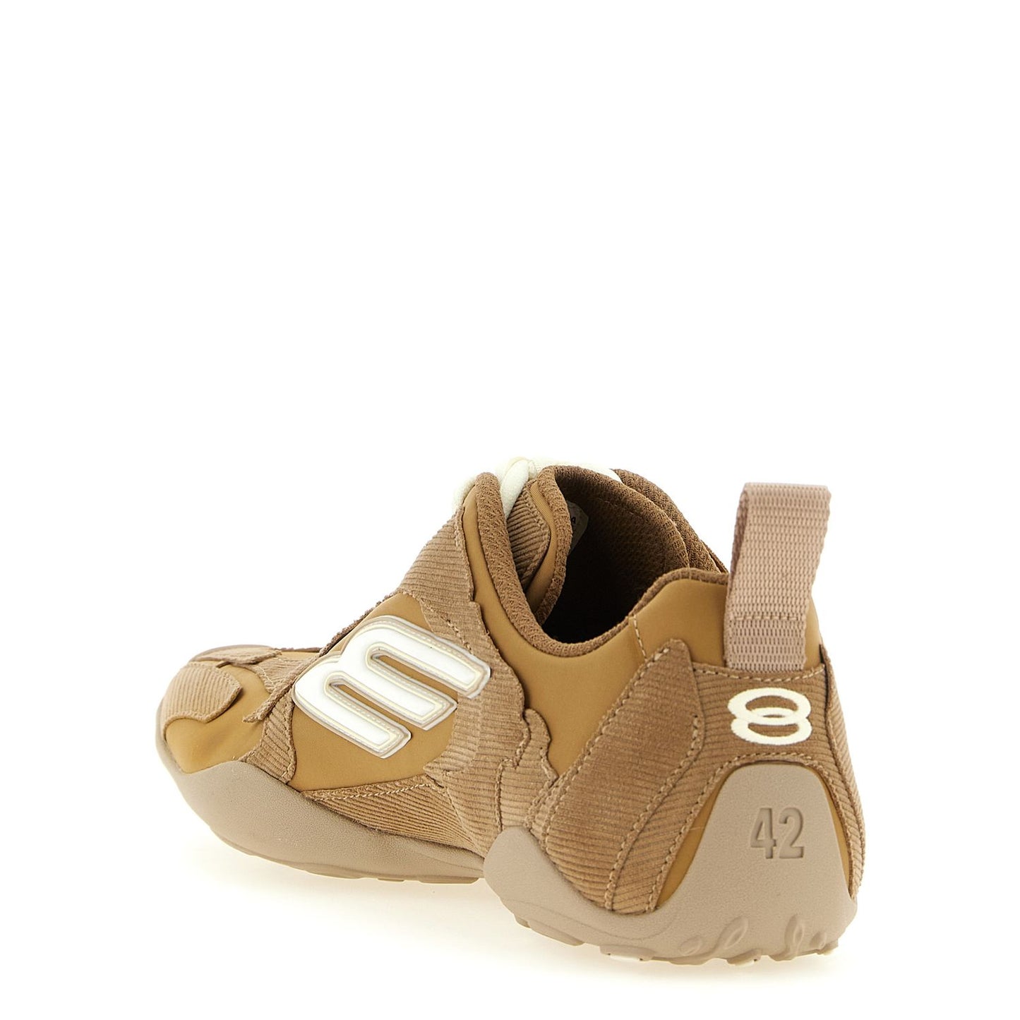 Balenciaga Beige Polyester Athletic Sneakers