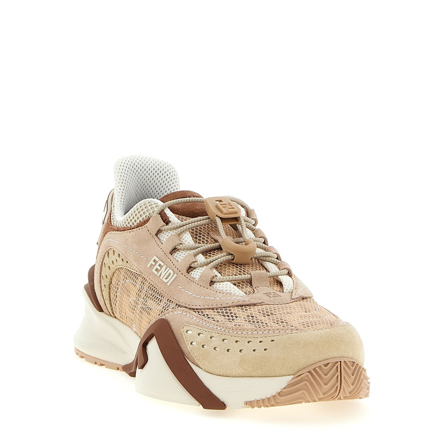 Fendi Multicolor Polyamide Athletic Sneakers
