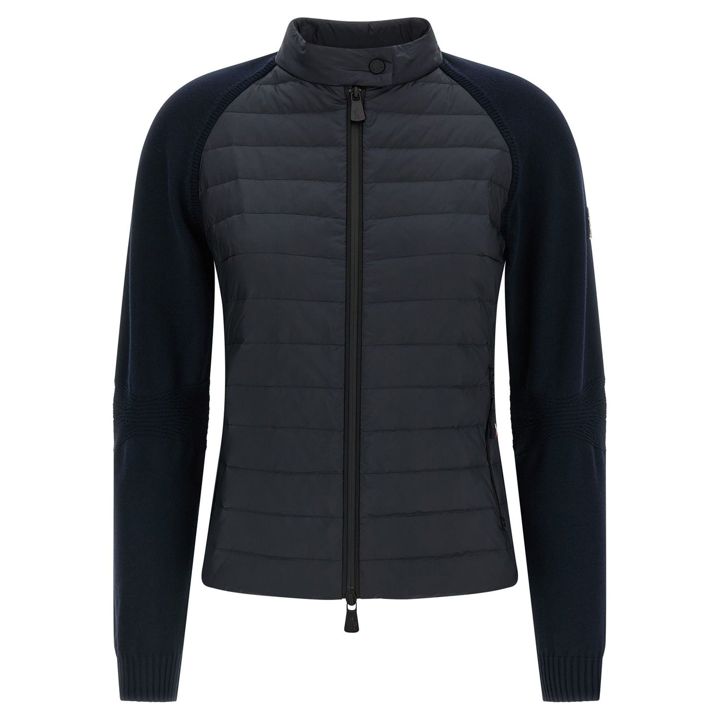 Moncler Grenoble Blue Polyamide Cardigan