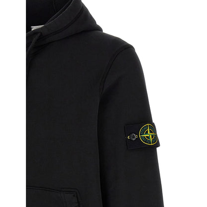 Stone Island Black Cotton Sweatshirt