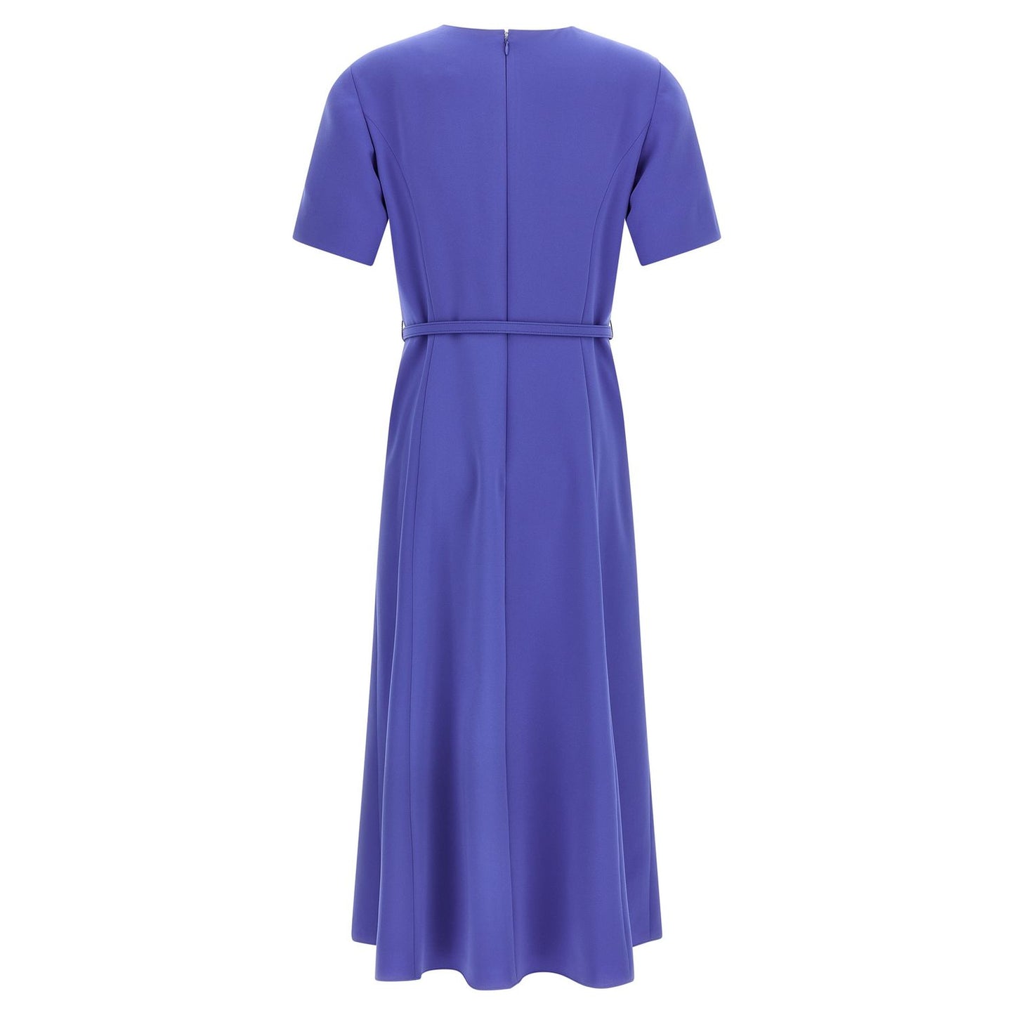 Carolina Herrera Blue Polyester Midi Dress