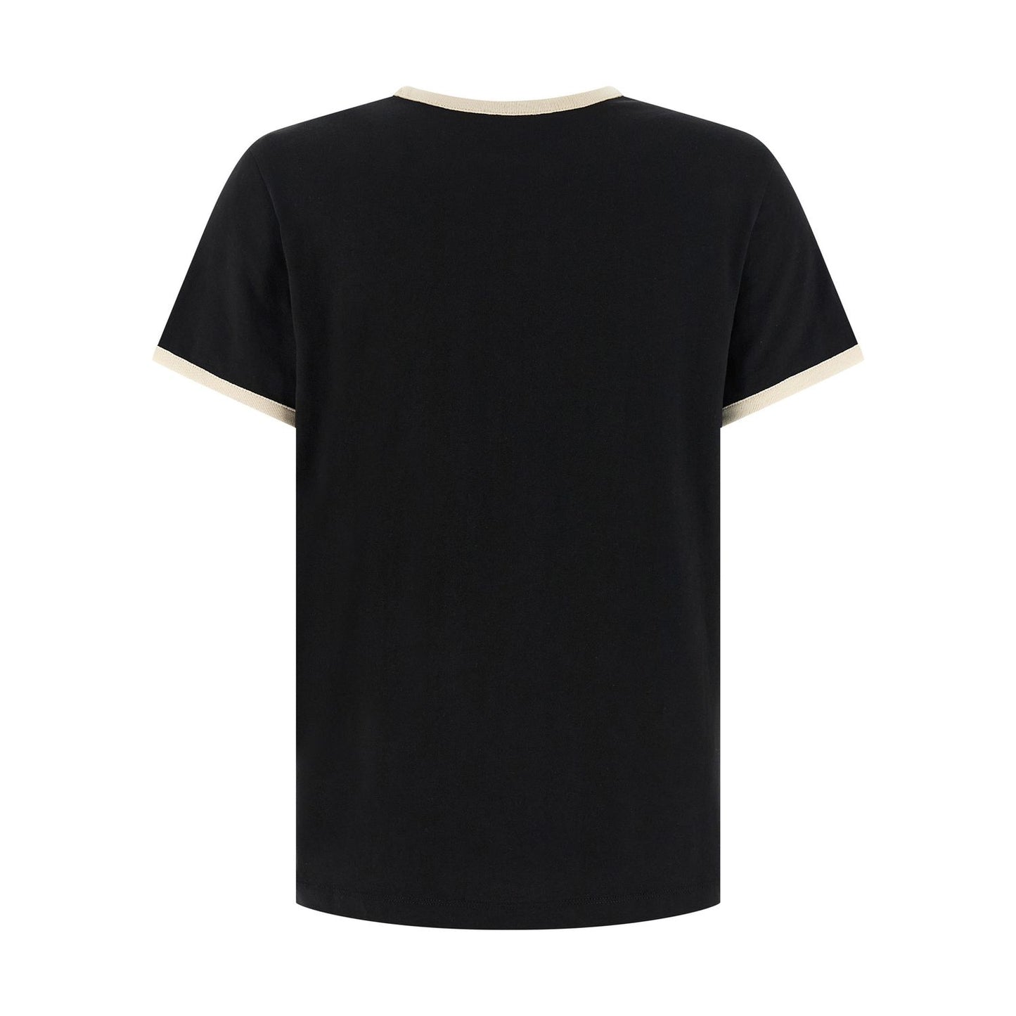 Moncler Black Cotton T-Shirt
