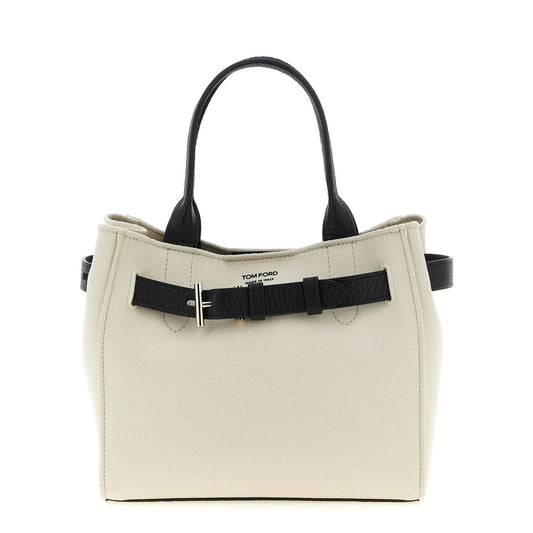 Tom Ford Bicolor Cotton Tote Bag
