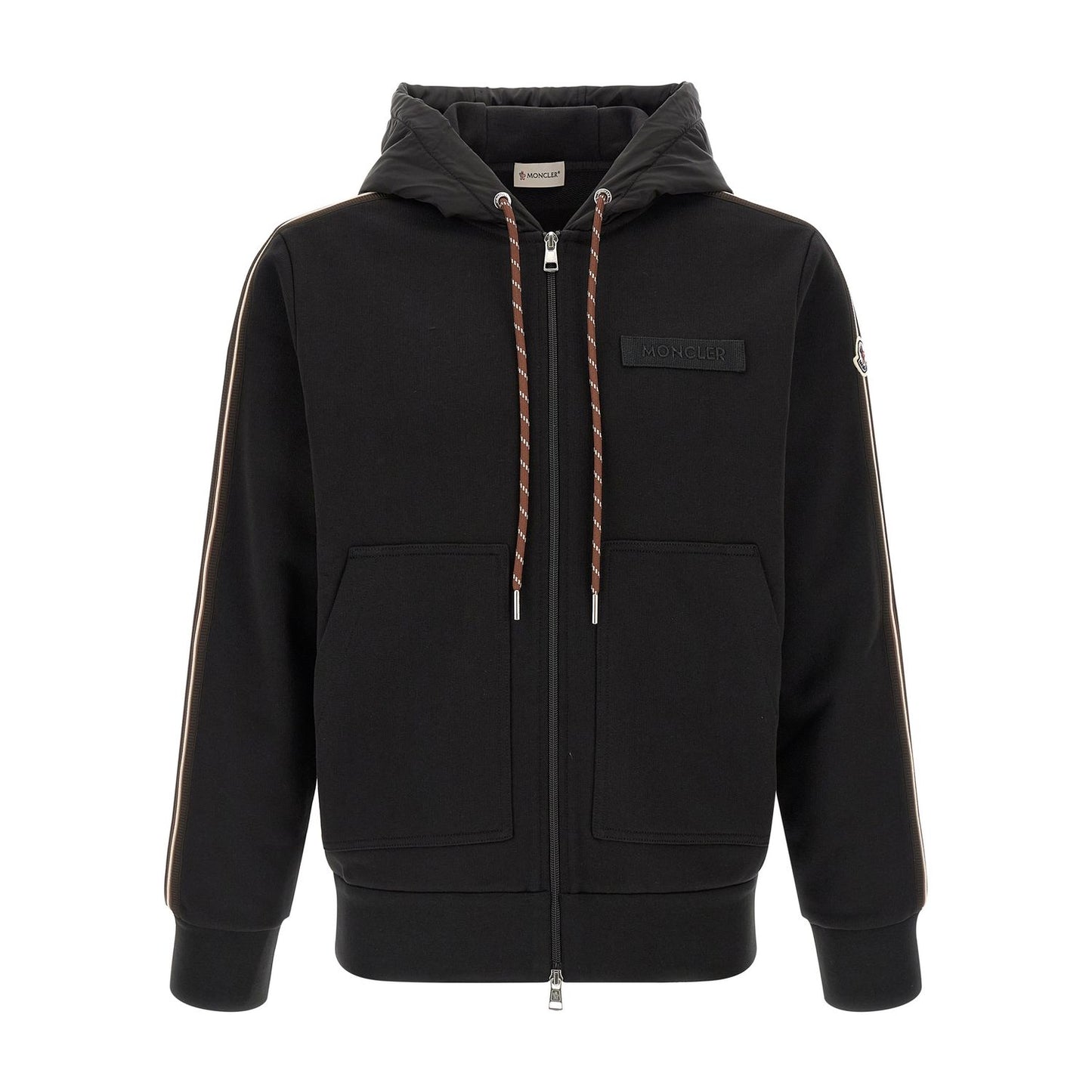 Moncler Black Polyamide Sweatshirt