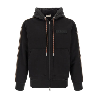 Moncler Black Polyamide Sweatshirt