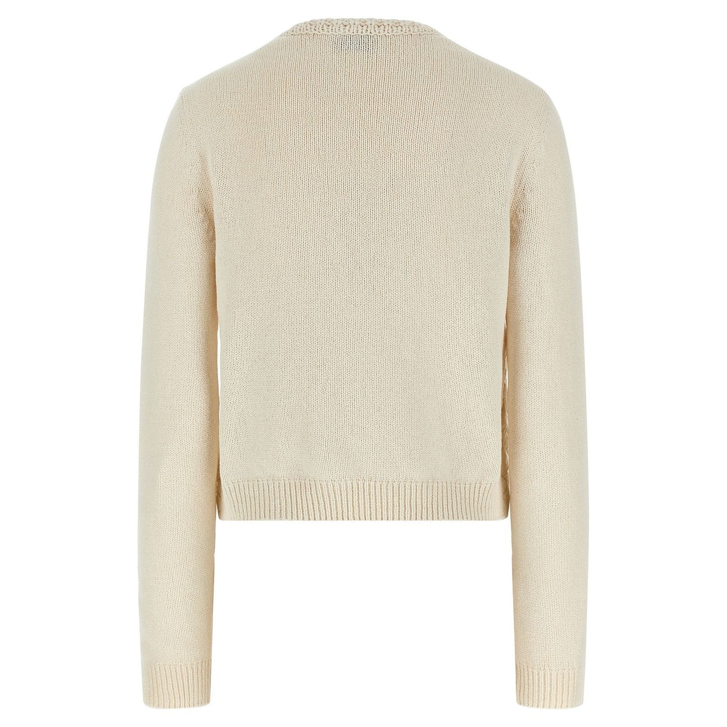 Moncler Beige Cotton Cardigan