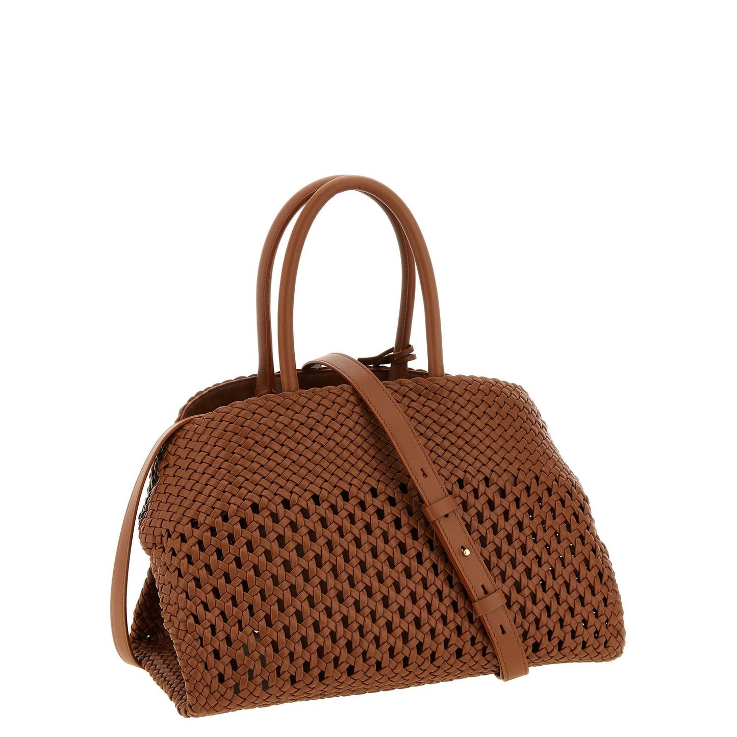Ferragamo Brown Calfskin Handbag