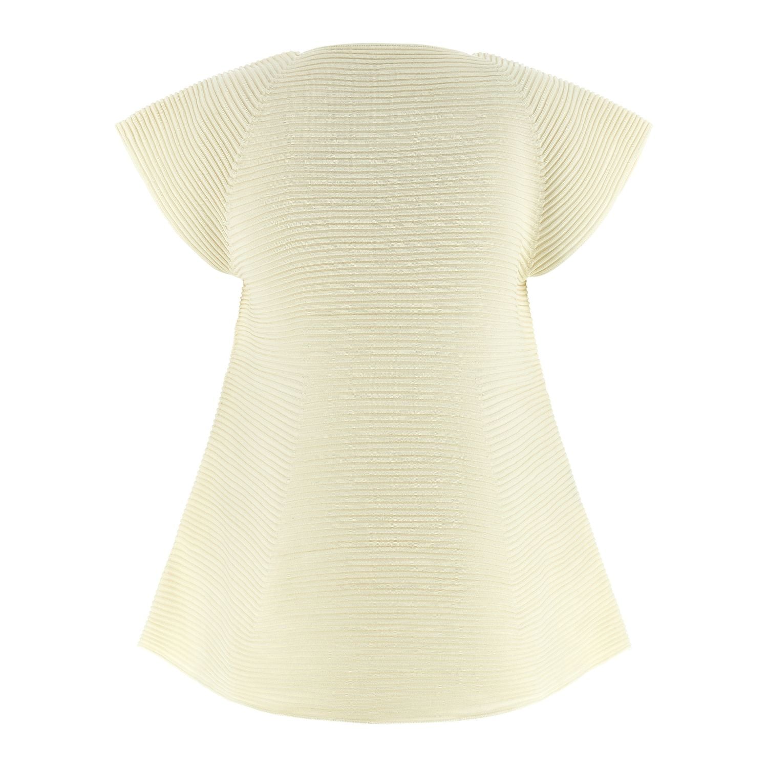 Issey Miyake Bicolor Polyester Short Dress