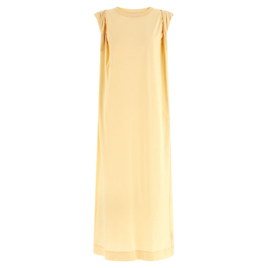 Dries Van Noten Bicolor Cotton Long Dress