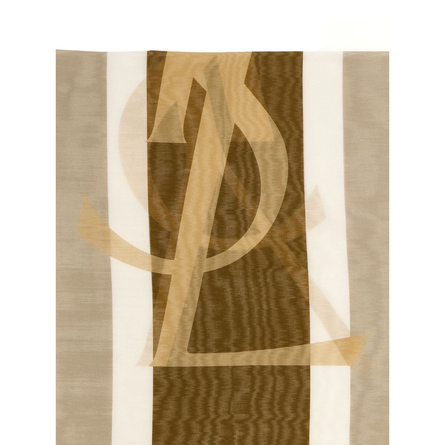 Saint Laurent Multicolor Cotton Foulard